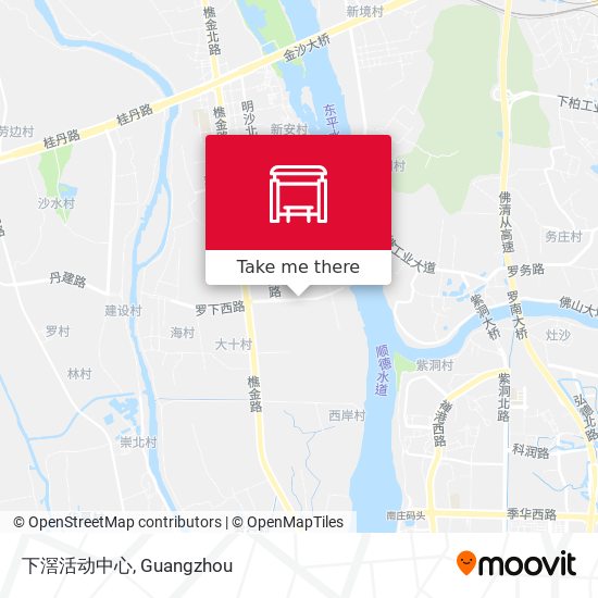 下滘活动中心 map