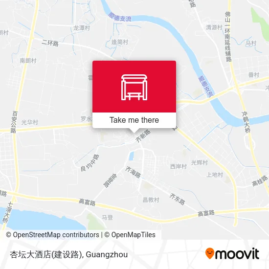 杏坛大酒店(建设路) map