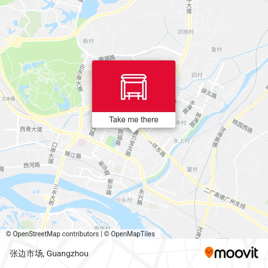 张边市场 map