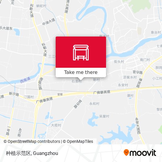 种植示范区 map
