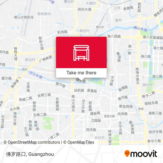 佛罗路口 map