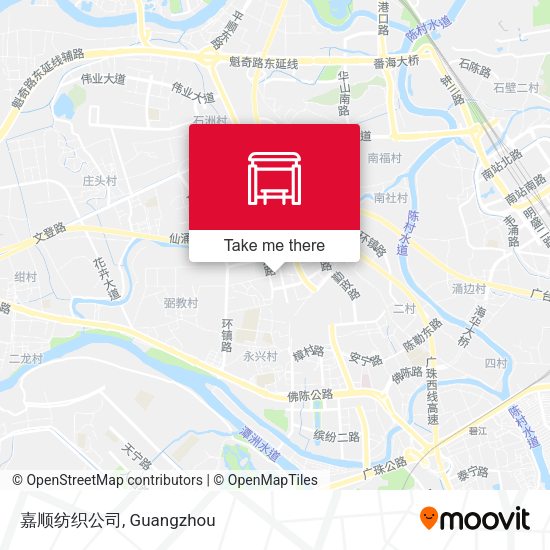 嘉顺纺织公司 map