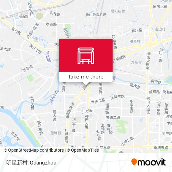 明星新村 map