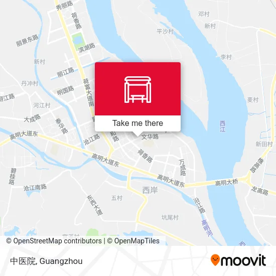 中医院 map