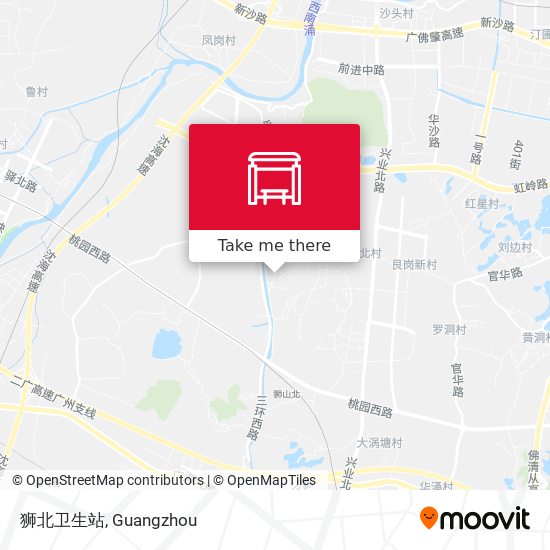 狮北卫生站 map