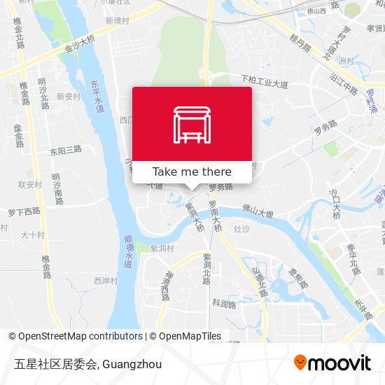 五星社区居委会 map