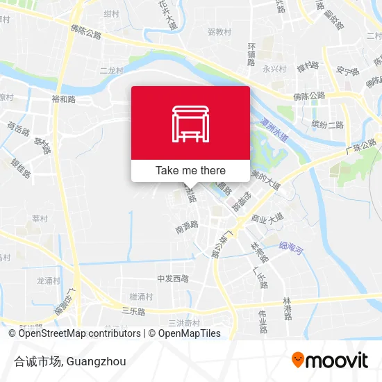 合诚市场 map