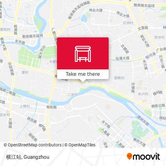横江站 map