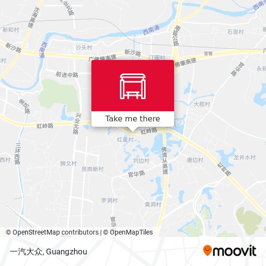 一汽大众 map