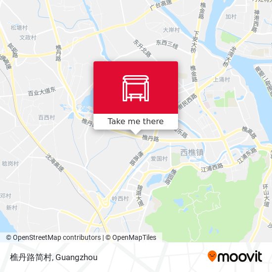樵丹路简村 map