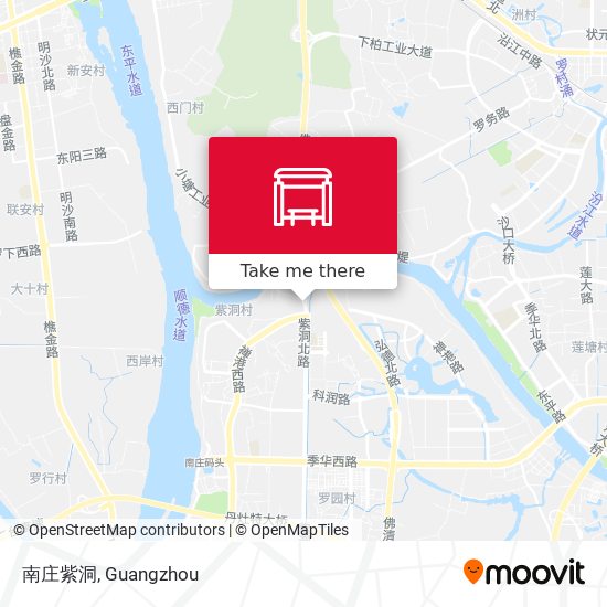 南庄紫洞 map
