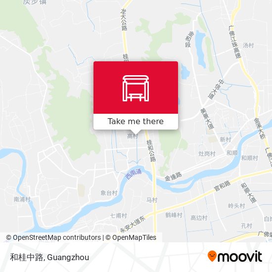 和桂中路 map