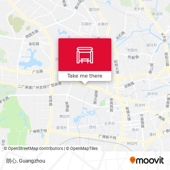 朗心 map