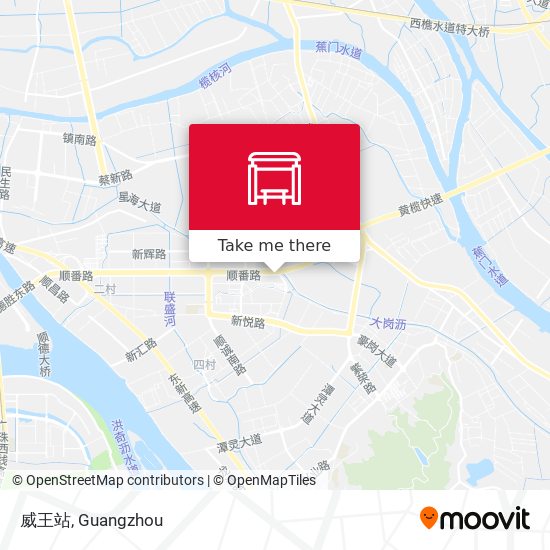 威王站 map