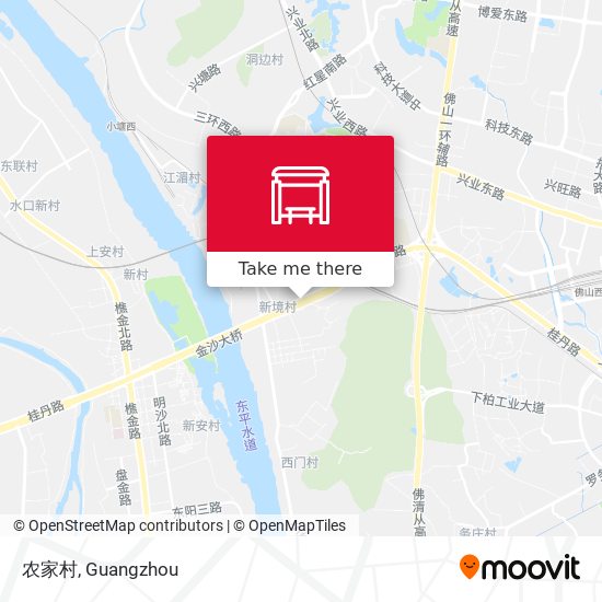农家村 map