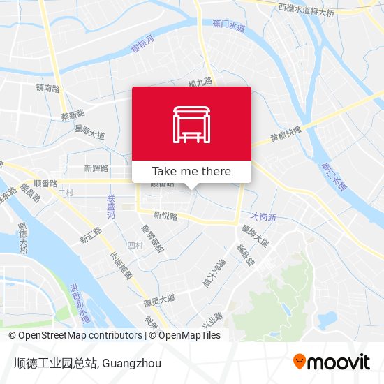顺德工业园总站 map