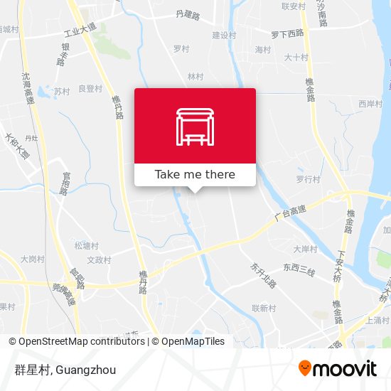 群星村 map