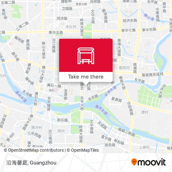 沿海馨庭 map