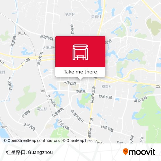 红星路口 map