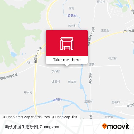 塘伙旅游生态乐园 map