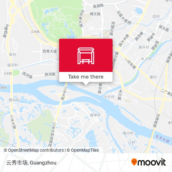 云秀市场 map