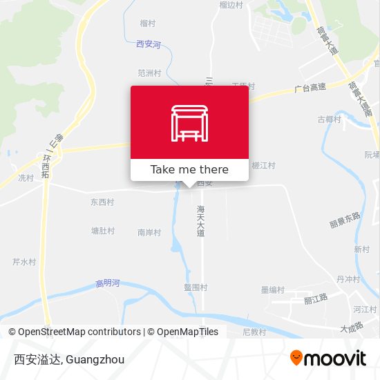 西安溢达 map