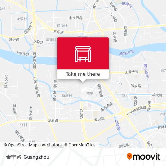 泰宁路 map