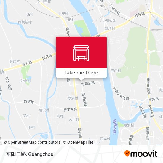 东阳二路 map