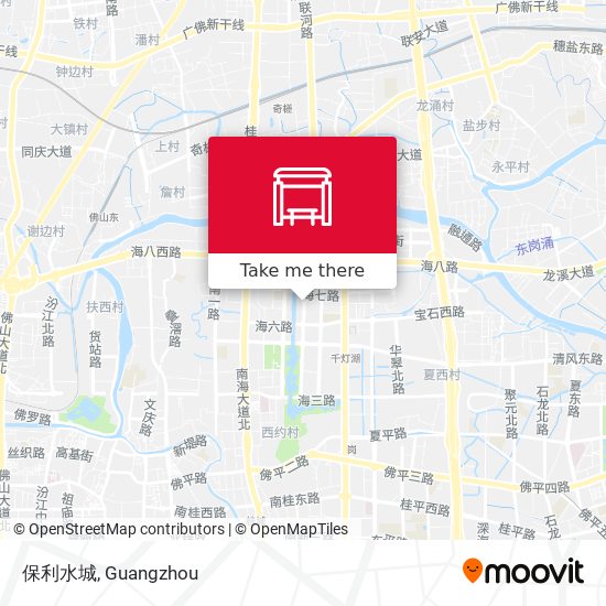 保利水城 map
