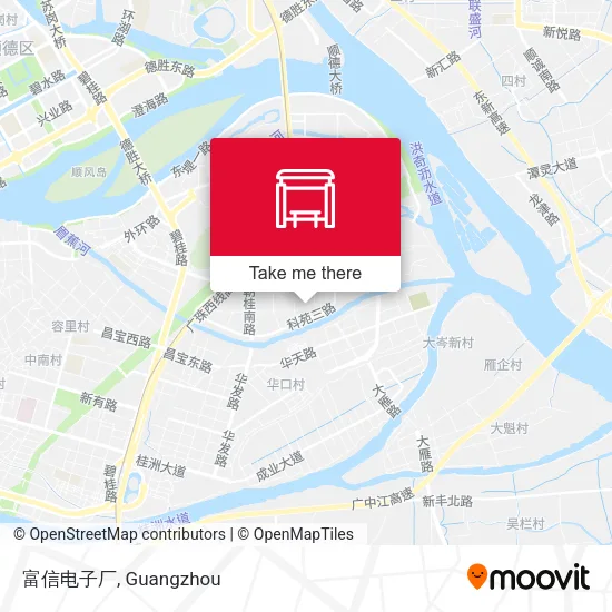 富信电子厂 map