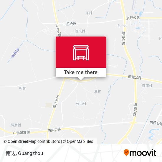 南边 map