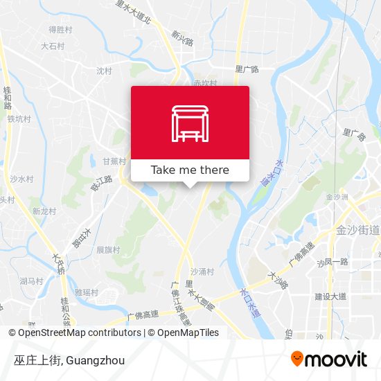 巫庄上街 map