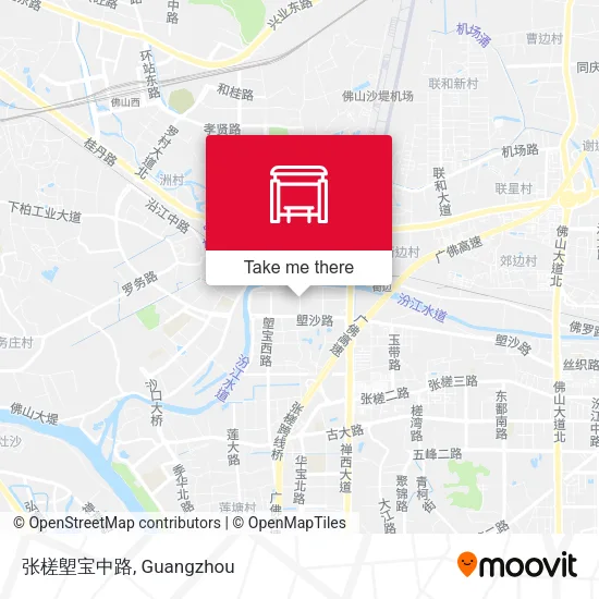 张槎塱宝中路 map