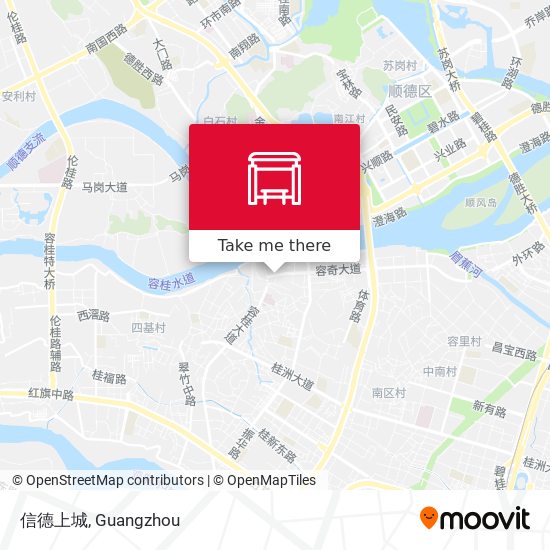 信德上城 map