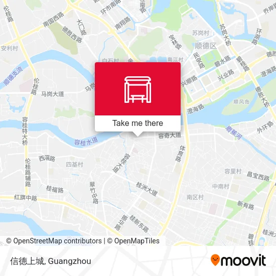 信德上城 map