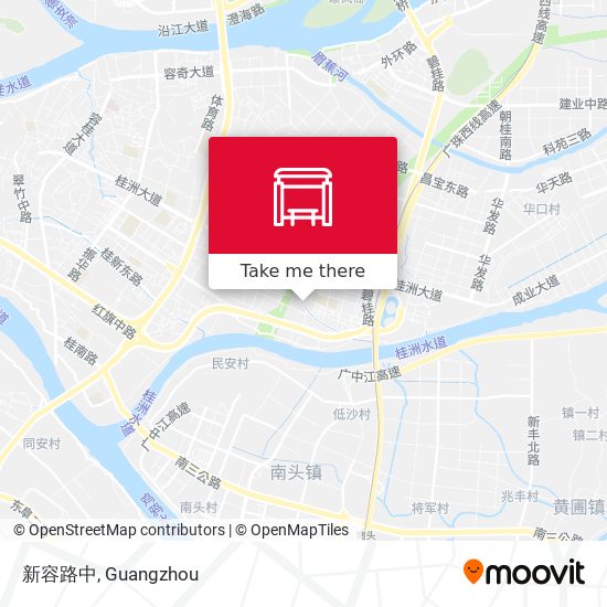 新容路中 map