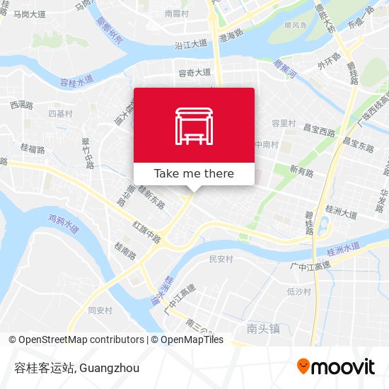 容桂客运站 map