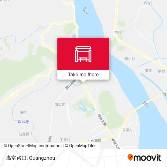 高富路口 map