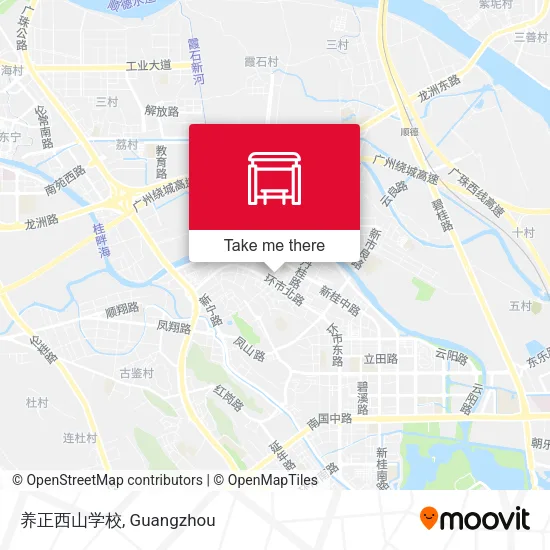 养正西山学校 map