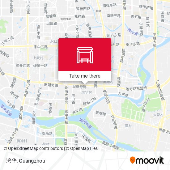 湾华 map