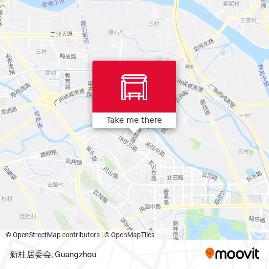 新桂居委会 map