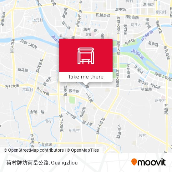 荷村牌坊荷岳公路 map
