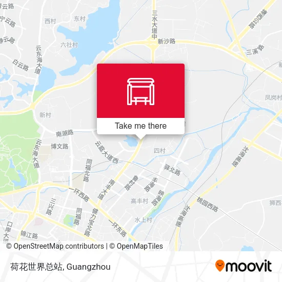 荷花世界总站 map