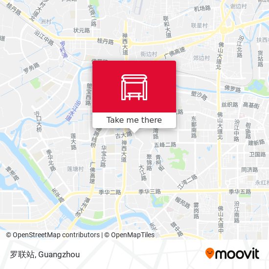 罗联站 map