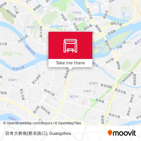 容奇大桥南(桥东路口) map
