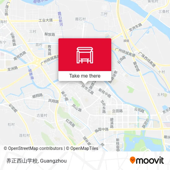 养正西山学校 map