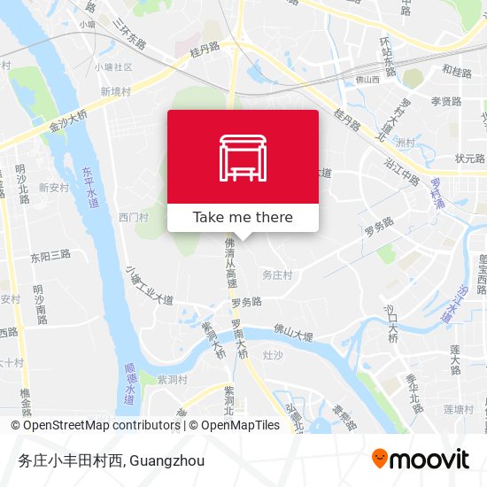 务庄小丰田村西 map