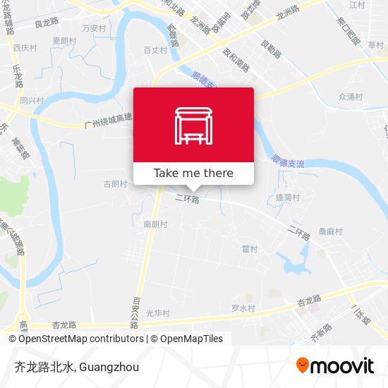 齐龙路北水 map