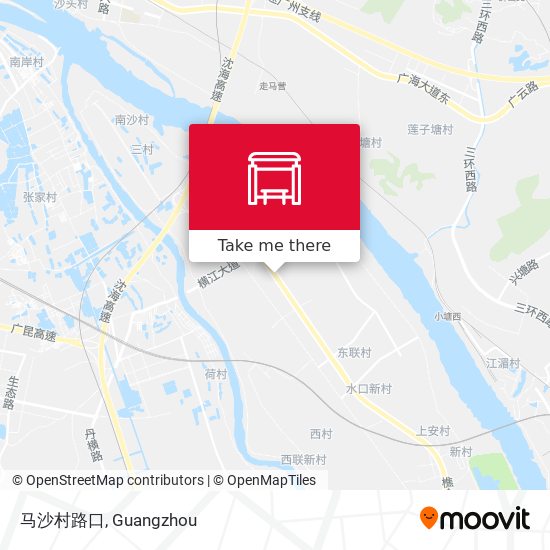 马沙村路口 map