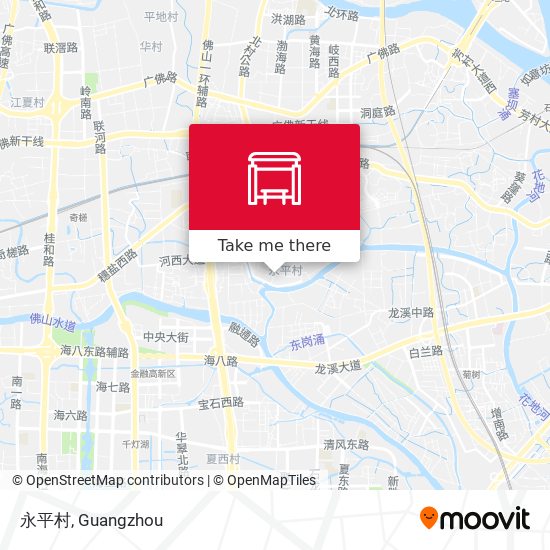 永平村 map